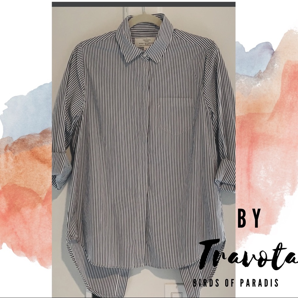 💥 SALE 💥AMAZING • STYLISH • button down w/fly away back